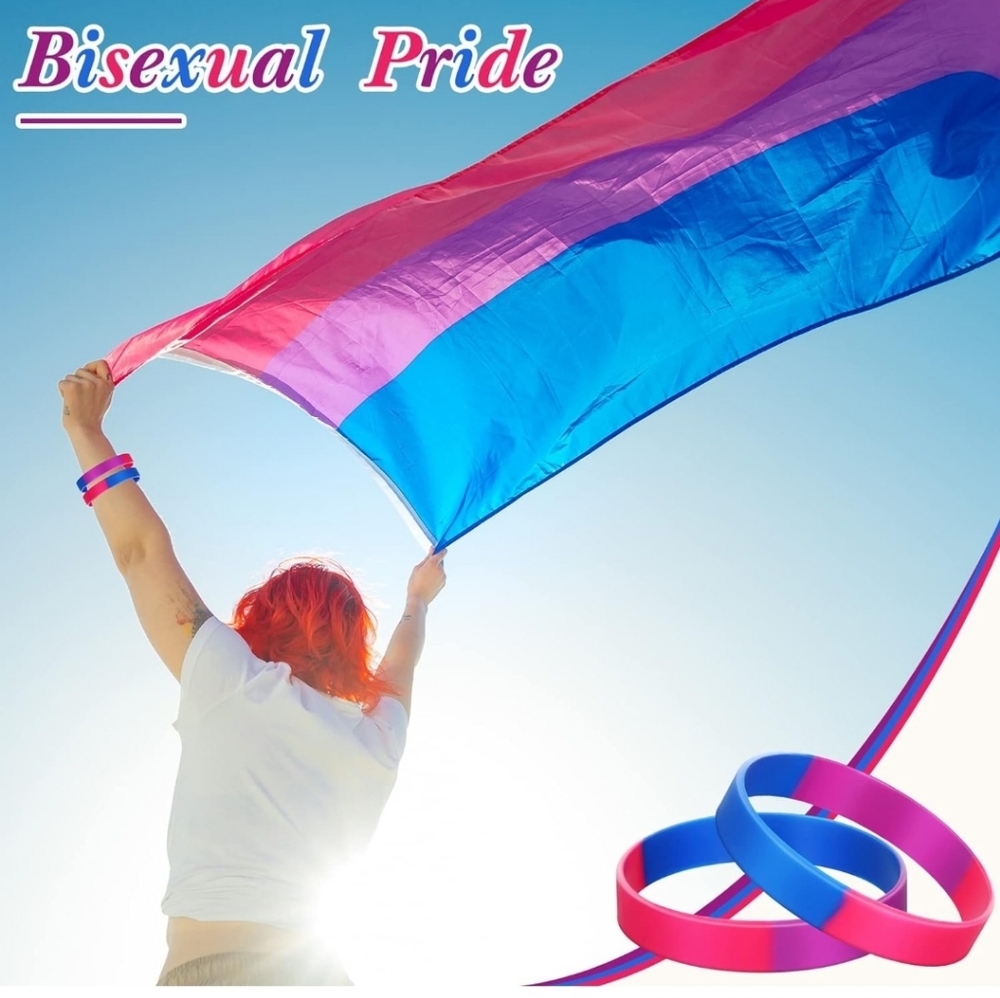 Bisexual Pride Bracelet - 2 pack LGBTQ+Show your support for the LGBTQ+ commun